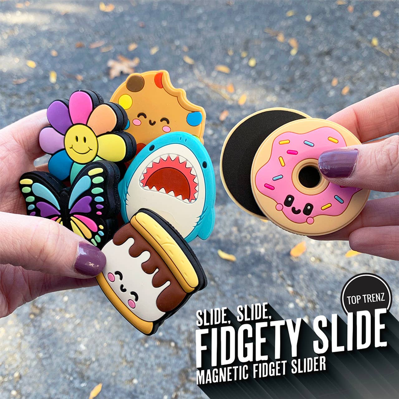 Fidgety Slide -  Magnet Fidget Slider