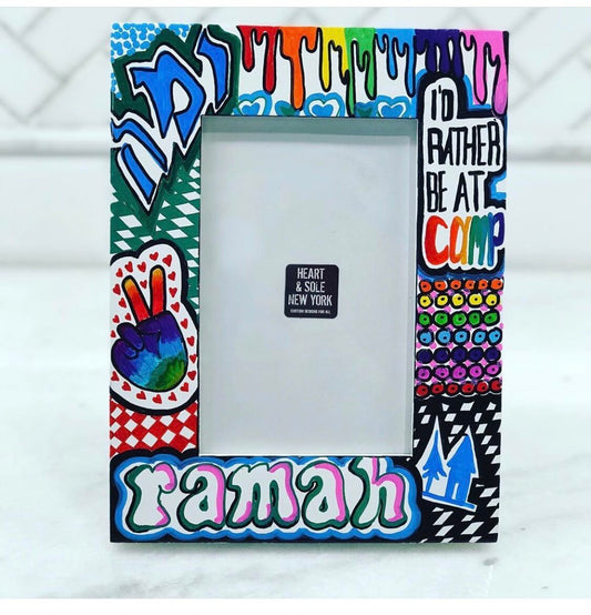 Hand Drawn Ramah Picture Frame
