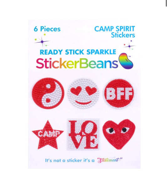 Camp Spirit StickerBeans