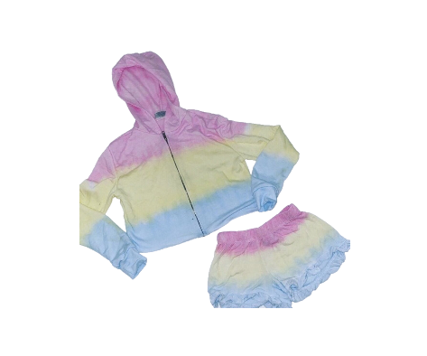 Tiedye Zipup Hoodie